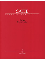 Erik Satie: Ogives & Gymnopedies (noty na klavír)