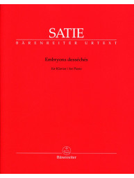 Erik Satie: Embryons Desseches (noty na klavír)