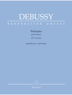 Claude Debussy: Préludes 2 (noty na sólo klavír)