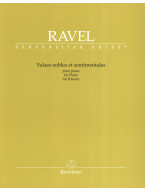 Maurice Ravel: Valses nobles et sentimentales (noty na klavír)