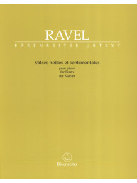 Maurice Ravel: Valses nobles et sentimentales (noty na klavír)