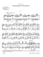 Maurice Ravel: Valses nobles et sentimentales (noty na klavír)