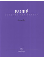 Gabriel Fauré: Barcarolles (noty na klavír)