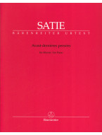 Erik Satie: Avant-dernieres pensees (noty pro klavír)