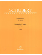 Franz Schubert: Sonata In A Major D 959 (noty na klavír)