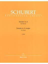 Franz Schubert: Sonata In A Major D 959 (noty na klavír)
