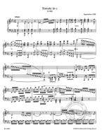Franz Schubert: Sonata In C Minor D 958 (noty na klavír)