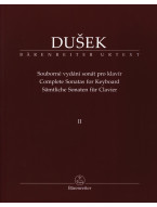 František Xaver Dušek: Complete Sonatas for Keyboard 2 (noty na klavír)