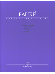 Gabriel Fauré: 5 Impromptus (noty na klavír)