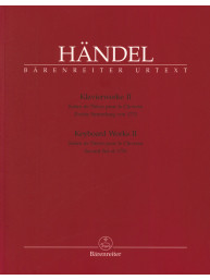 Georg Friedrich Händel: Keyboard Works II, HWV 434-442 (noty na klavír)