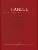 Georg Friedrich Händel: Keyboard Works IV (noty na klavír)