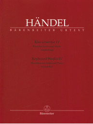 Georg Friedrich Händel: Keyboard Works IV (noty na klavír)