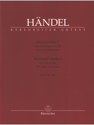 Georg Friedrich Händel: Keyboard Works I, HWV 426-433 (noty na klavír)