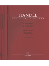 Georg Friedrich Händel: Keyboard Works I-IV (noty na klavír)