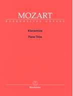 W.A. Mozart: Piano Trios (noty pro housle, violoncello, klavír)