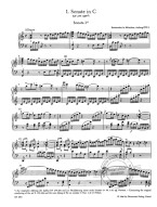W.A. Mozart: Piano Sonatas 1 (noty na klavír)