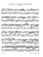 J.S. Bach: Goldberg Variations BWV 988 (noty na klavír)