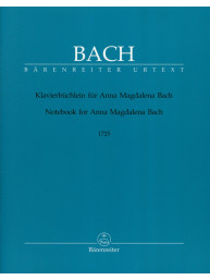 J.S. Bach: Notebook for Anna Magdalena Bach - 1725 (noty na klavír)