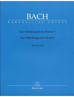J.S. Bach: The Well-Tempered Clavier I - BWV 846-869 (noty na klavír)