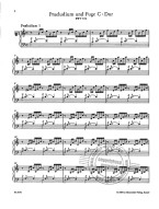 J.S. Bach: The Well-Tempered Clavier I - BWV 846-869 (noty na klavír)