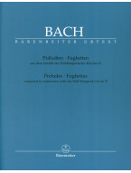 J.S. Bach: Preludes and Fughettas (noty na klavír)