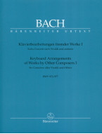 J.S. Bach: Keyboard Arrangements of Works by Other Composers I BWV 972-977 (noty na klavír)