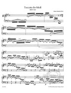 J.S. Bach: Toccatas BWV 910-916 (noty na klavír)