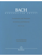 J.S. Bach: Inventions & Sinfonias (noty na klavír)
