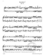 J.S. Bach: Inventions & Sinfonias (noty na klavír)