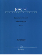 J.S. Bach: Italian Concerto BWV 971 With Fingering (noty na klavír)