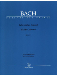 J.S. Bach: Italian Concerto BWV 971 With Fingering (noty na klavír)