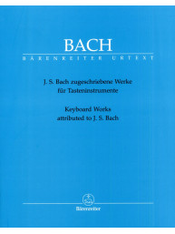J.S. Bach: Keyboard Works Attributed To J.S. Bach (noty na klavír)