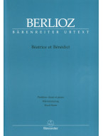 Hector Berlioz: Beatrice et Benedict Hol. 138 (noty na zpěv, klavír)