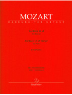 W.A. Mozart: Fantasy in D minor K. 397 / 385g (noty na klavír)