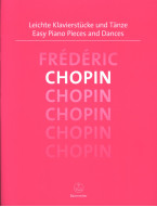 Frédéric Chopin: Easy Piano Pieces and Dances (noty na klavír)