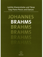 Johannes Brahms: Easy Piano Pieces and Dances (noty na klavír)