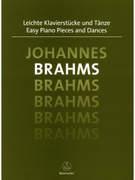 Johannes Brahms: Easy Piano Pieces and Dances (noty na klavír)