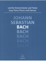 J.S. Bach: Easy Piano Pieces And Dances (noty na klavír)