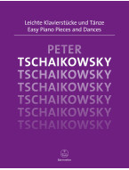P.I. Čajkovskij: Easy Piano Pieces And Dacnes (noty na klavír)