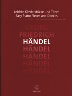Georg Friedrich Händel: Easy Piano Pieces And Dances (noty na klavír)