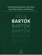 Béla Bartók: Easy Piano Pieces and Dances (noty na klavír)