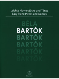 Béla Bartók: Easy Piano Pieces and Dances (noty na klavír)