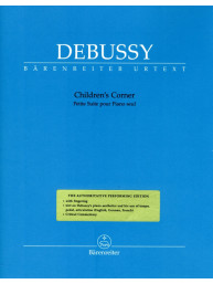 Claude Debussy: Children's Corner (noty na klavír)