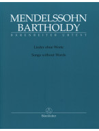 Felix Mendelssohn Bartholdy: Songs without Words (noty pro klavír)