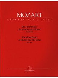 W.A. Mozart: The Music Books Of Mozart And His Sister (noty na klavír)