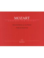 W.A. Mozart: Works For Piano Duet (noty na čtyřruční klavír)