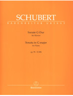 Franz Schubert: Piano Sonata In G Major Op. 78 D 894 (noty na klavír)
