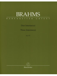 Johannes Brahms: 3 Intermezzi Op.117 (noty, sólo klavír)