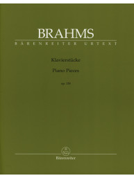 Johannes Brahms: Piano Pieces Op.118 (noty na klavír)