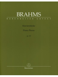 Johannes Brahms: Piano Pieces Op.119 (noty pro klavír)